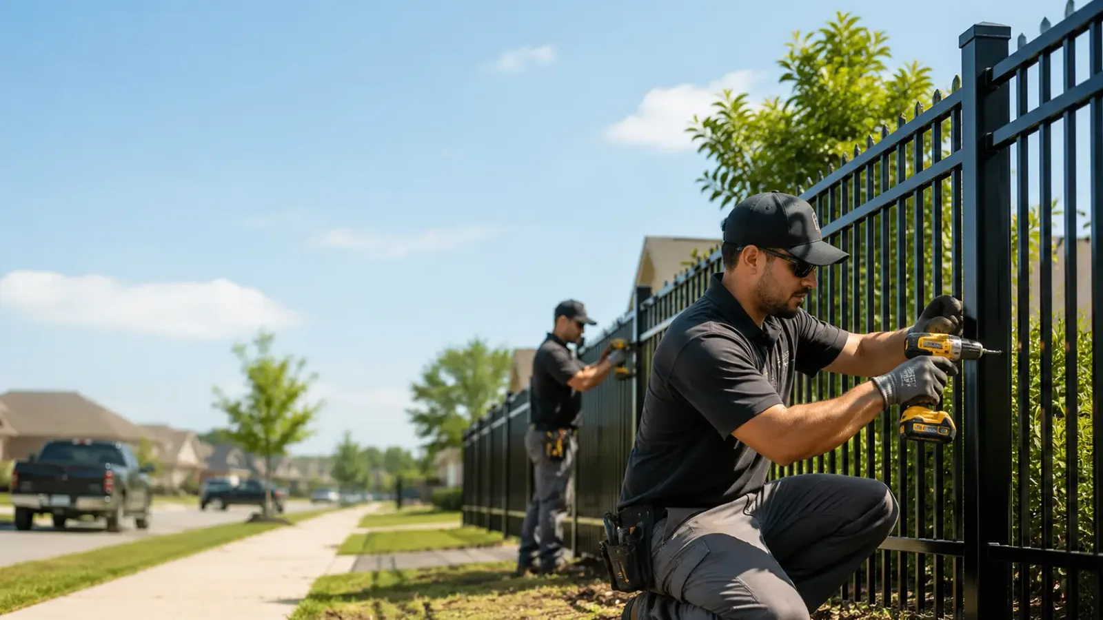 Metal Fence Installation in Princeton, MA
